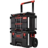 Набор MILWAUKEE PACKOUT №2 (ящик с 2-мя выдвижными отсеками, тонкий органайзер) (4932479957)