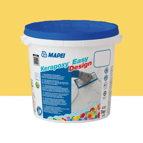 Епоксидний шовний заповнювач Mapei KERAPOXY EASY DESIGN №150, жовтий, 3 кг (5KB015003)