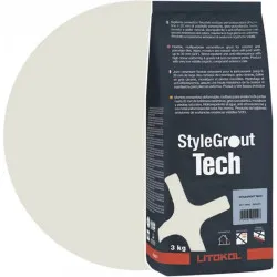 Цементна фуга Litokol StyleGrout Tech 0-20 (White 2) 3 кг (SGTCHWHT20063)