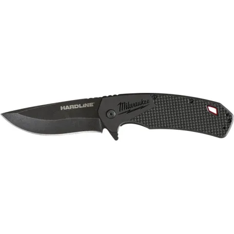 Нож складной MILWAUKEE HARDLINE с гладким лезвием 89 мм (4932492453)