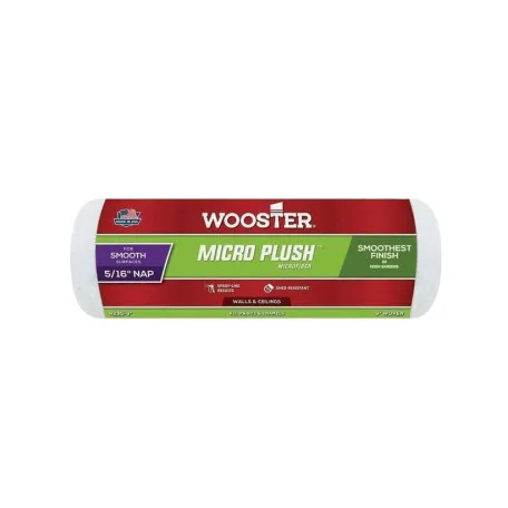 Валик малярський Wooster Micro Plush Microfiber Smooth, 23 см, ворс 8 мм (R235-9)
