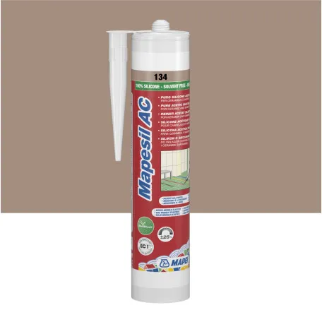 Силиконовый герметик Mapei MAPESIL AC №134, шелк, 310 мл (4813442IT)