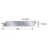 Сегментні леза Premium 18 мм TAJIMA DORA Endura Blades, 10 шт. (CB50)