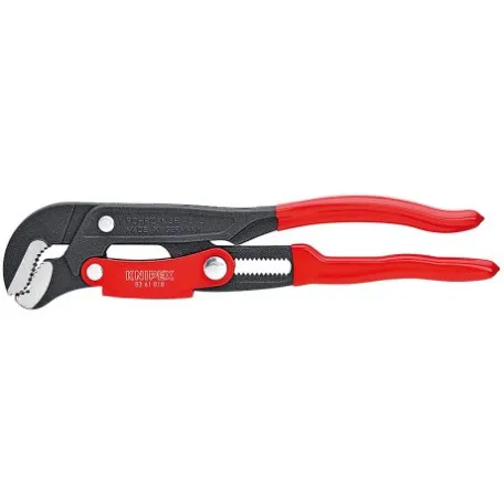 Клещи трубные Knipex с s-образным смыканием губок с быстрой регулировкой, 420 мм (83 61 015)