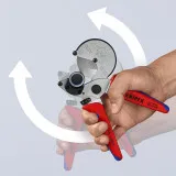 Труборез Knipex для композитных и пластиковых труб до 26мм (90 25 25)