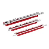 Набор удлинителей 1/4 (38mm, 76mm, 152mm, 356mm) MILWAUKEE (4932480637)