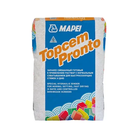 Быстротвердеющая напольная смесь Mapei Topcem Pronto C35, 25 кг (094086999G)