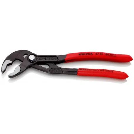 Высокотехнологичные сантехнические клещи Knipex Cobra, 180 мм (87 01 180 SB)