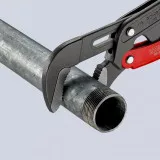 Клещи трубные Knipex с s-образным смыканием губок с быстрой регулировкой, 420 мм (83 61 015)
