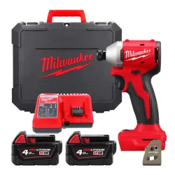 Шуруповерт ударный аккумуляторный бесщёточный MILWAUKEE M18 BLIDRC-402C (4933492840)