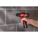 Аккумуляторная дрель-шуруповерт MILWAUKEE M12 BPD-0, крут. мом. 30 Нм (4933441950)