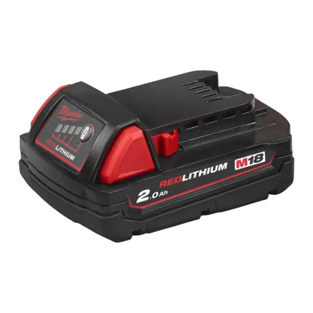 Аккумулятор MILWAUKEE M18 B2 (18В; 2,0 А/ч; Li-ion) (4932430062)