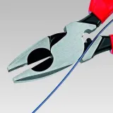 Плоскогубцы Knipex электромонтера (фосфатированные), 240 мм (09 12 240)