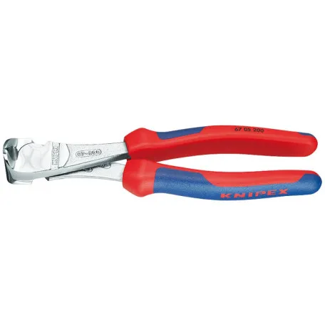 Кусачки торцевые Knipex особой мощности, 200 мм (67 05 200)