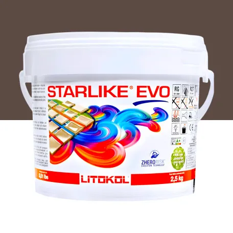 Эпоксидная затирка Litokol Starlike EVO 230 какао 2,5 кг (STEVOCCA02.5)