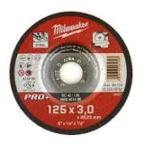 Отрезной диск по металлу Milwaukee PRO+, 125х3х22.2 мм, прямой (4932451492)