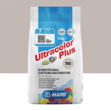 Фуга цементна Mapei Ultracolor Plus №110, манхеттен, 5 кг (6011005A)