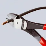 Кусачки боковые Knipex (изогнутые) особой мощности, 250 мм (74 21 250)