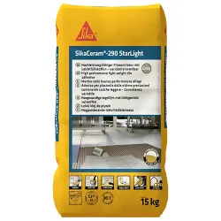 Клей плитковий легкий для великого формату Sika Ceram 290 StarLight, 15 кг (478330)