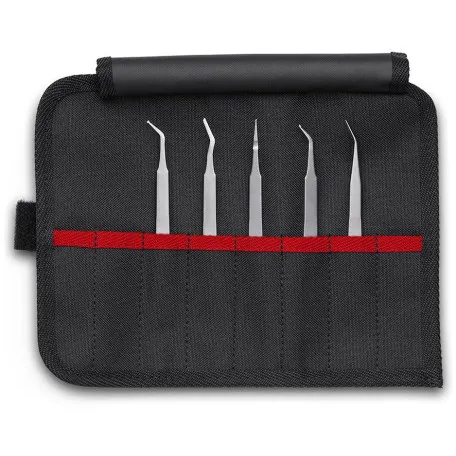 Набор пинцетов Knipex SMD для прецизионных работ, 5 шт (92 00 03)