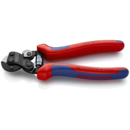 Ножницы для резки особо прочного проволочного троса, 160мм KNIPEX (95 62 160 TC)