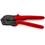 Клещи зажимные Knipex для опрессовки, 4,8 + 6,3 мм ширина штекеров (97 52 05)