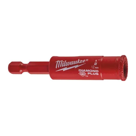 Алмазная коронка MILWAUKEE Diamond Plus 12 мм под дрель (49560511)