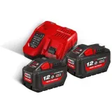 Энергокомплект Milwaukee M18 NRG-122 Li-Ion 12Ач (4933464261)
