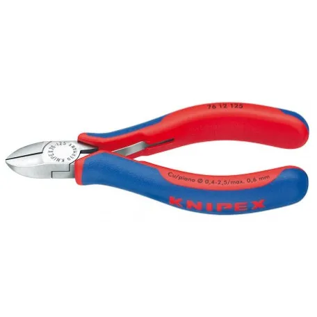 Кусачки боковые Knipex для электроники, 125 мм (76 12 125)