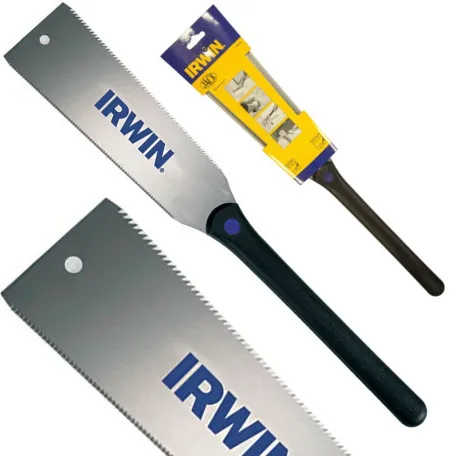 Двусторонняя японская ножовка IRWIN 7/19TPI, 240 мм (продольный/поперечный рез) (10505164)