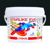 Эпоксидная затирка Litokol Starlike EVO 145 чёрная 2,5 кг (STEVONCR02.5)
