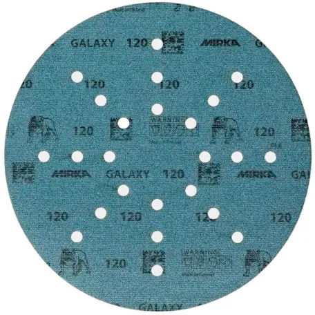 Круг керамический шлифовальный, 24 отверстия, Mirka Galaxy 225 мм. Р120, 1 шт. (FY68002512-1)