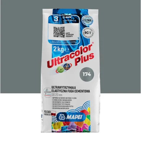 Фуга цементна Mapei Ultracolor Plus №174, торнадо, 2 кг (6017402A)