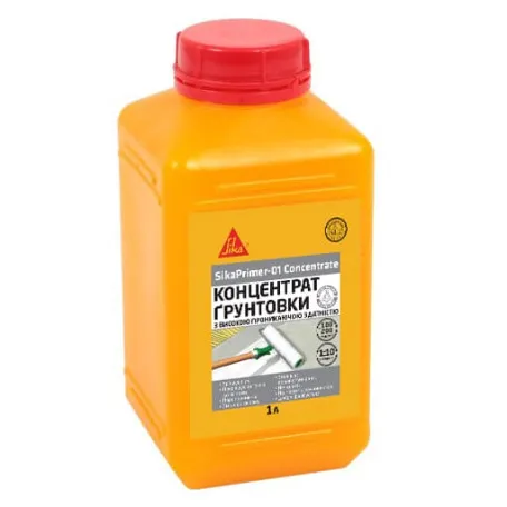 Концентрат грунтовки универсальной Sika Primer Concentrate, 1 л (731878)
