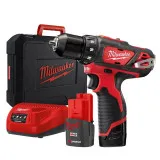 Дрель-шуруповерт MILWAUKEE M12 BDD-152С, 30 Нм (4933451460)