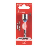 Торцевая головка MILWAUKEE 1/4 дюйма, шестигранная, 10 мм Shockwave (4932492441)