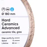 Диск алмазный Distar Hard ceramics Advanced 180 мм для керамогранита/керамики (11120528014)