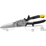 Ножницы по металлу ToughBuilt TB-H4-60-SL, удлиненные 300 мм прямые (TB-H4-60-SL)