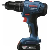 Акумуляторний ударний дриль-шурупокрут Bosch Professional GSB 183-LI з 2 акб GBA 18V 2 Ah і з/п GAL 18V-20, в кейсі (06019K9100)