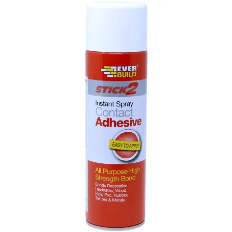 Аэрозольный контактный клей Everbuild Spray Contact Adhesive, 500 мл (484593)