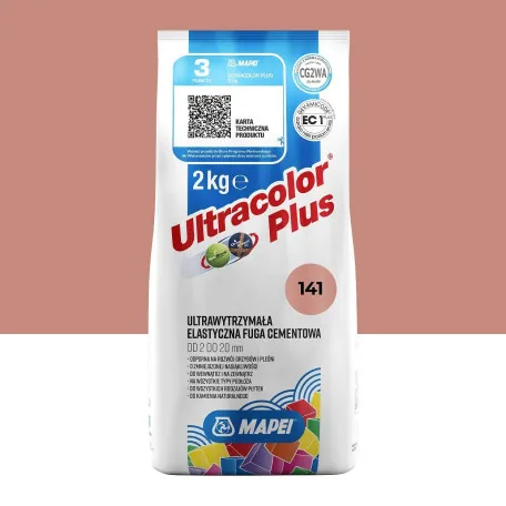 Фуга цементна Mapei Ultracolor Plus №141, карамель, 2 кг (6014102A)