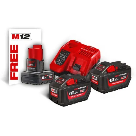 Энергокомплект Milwaukee M18 NRG-122 Li-Ion 12Ач (4933464261)