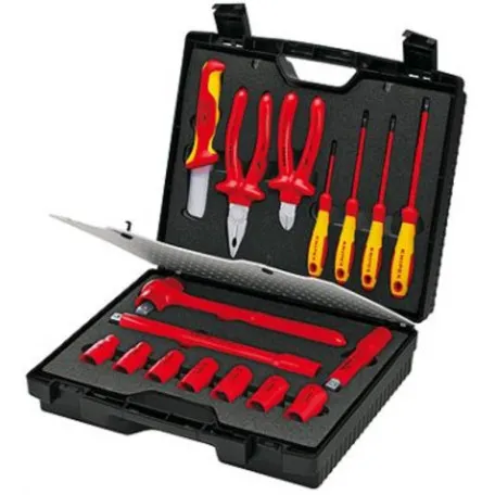 Чемодан Knipex компактный с инструментами, 17 позиций (98 99 11)