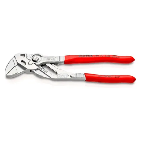 Переставные клещи Knipex (хромированные), 180 мм (86 03 180)