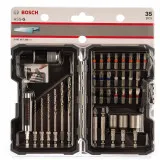 Набір біт і свердел Bosch PRO-Mix Metal, 35 шт (2607017328)