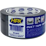 Армированная клейкая лента (сантехнический скотч) HPX Duct Tape Universal 1900 48ммх25м черная (BC4825)