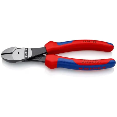 Кусачки боковые Knipex особой мощности, 180 мм (74 02 180)