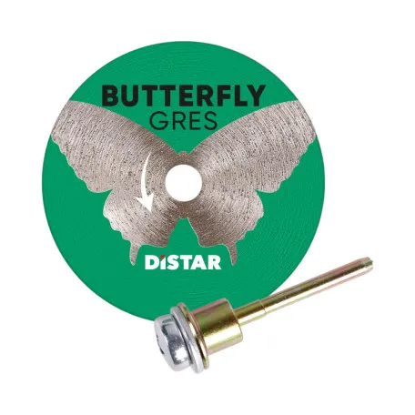 Круг алмазный отрезной Distar Butterfly 45x0,6 мм., с держателем (11133053027)