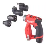 Дрель-шуруповерт со съемными насадками, крут. мом.34 Нм, M12 FUEL MILWAUKEE (4933464979)