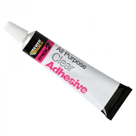Быстрый универсальный прозрачный клей SIKA Everbuild All Purpose Clear Adhesive 30 мл (489510)